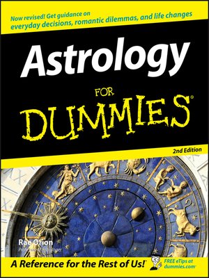 cover image of Astrology For Dummies